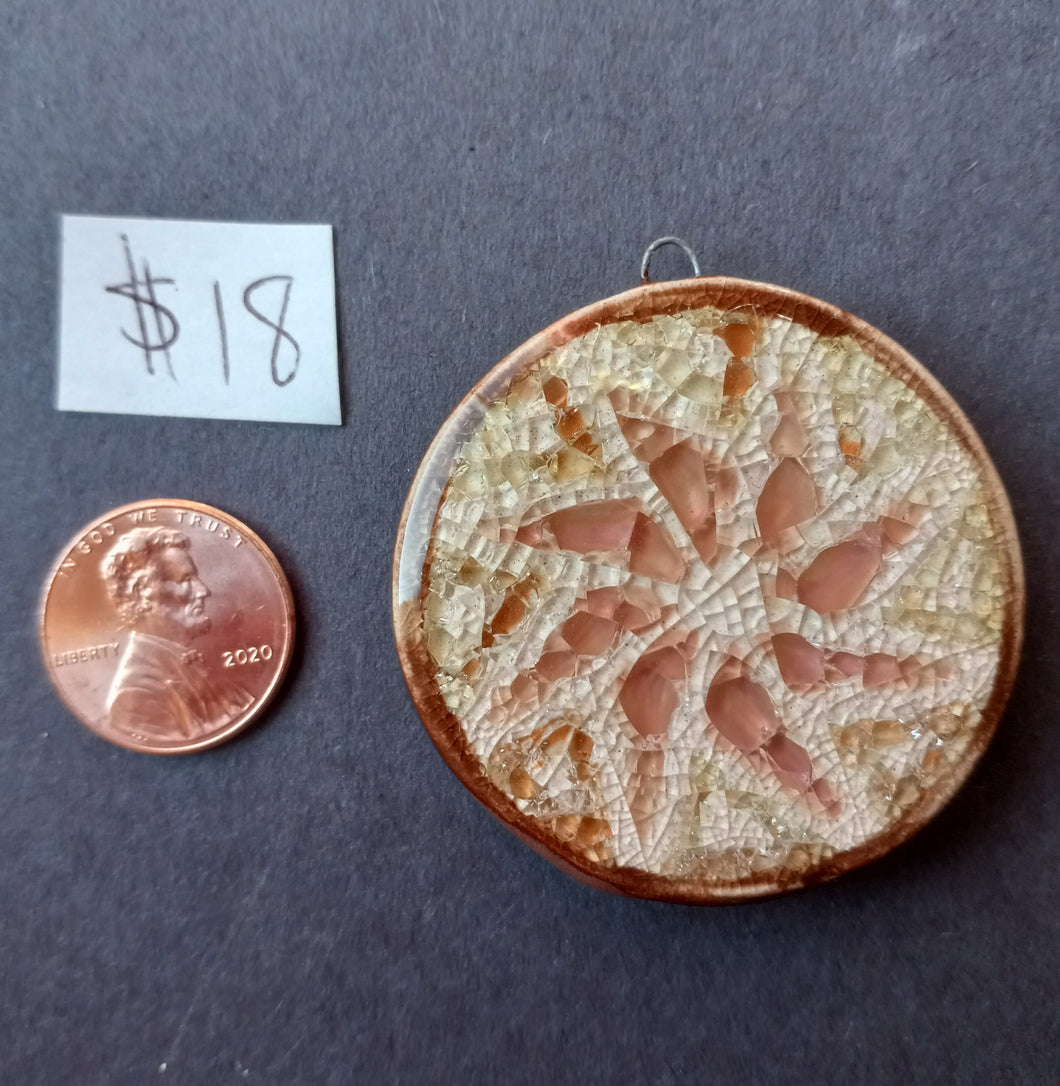 45mm pinwheel pendant